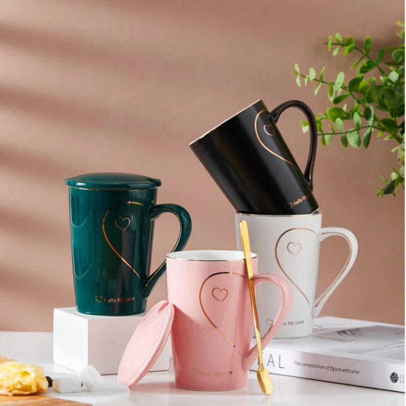 Creative Couple Cups Ceramic Cups Coffee Mugs A Pair of Love Cups Creative Valentine's Day Wedding Birthday Gifts Drinkware
Creative Couple Cups Ceramic Cups Coffee Mugs A Pair of Love Cups Creative Valentine's Day Wedding Birthday Gifts Drinkware