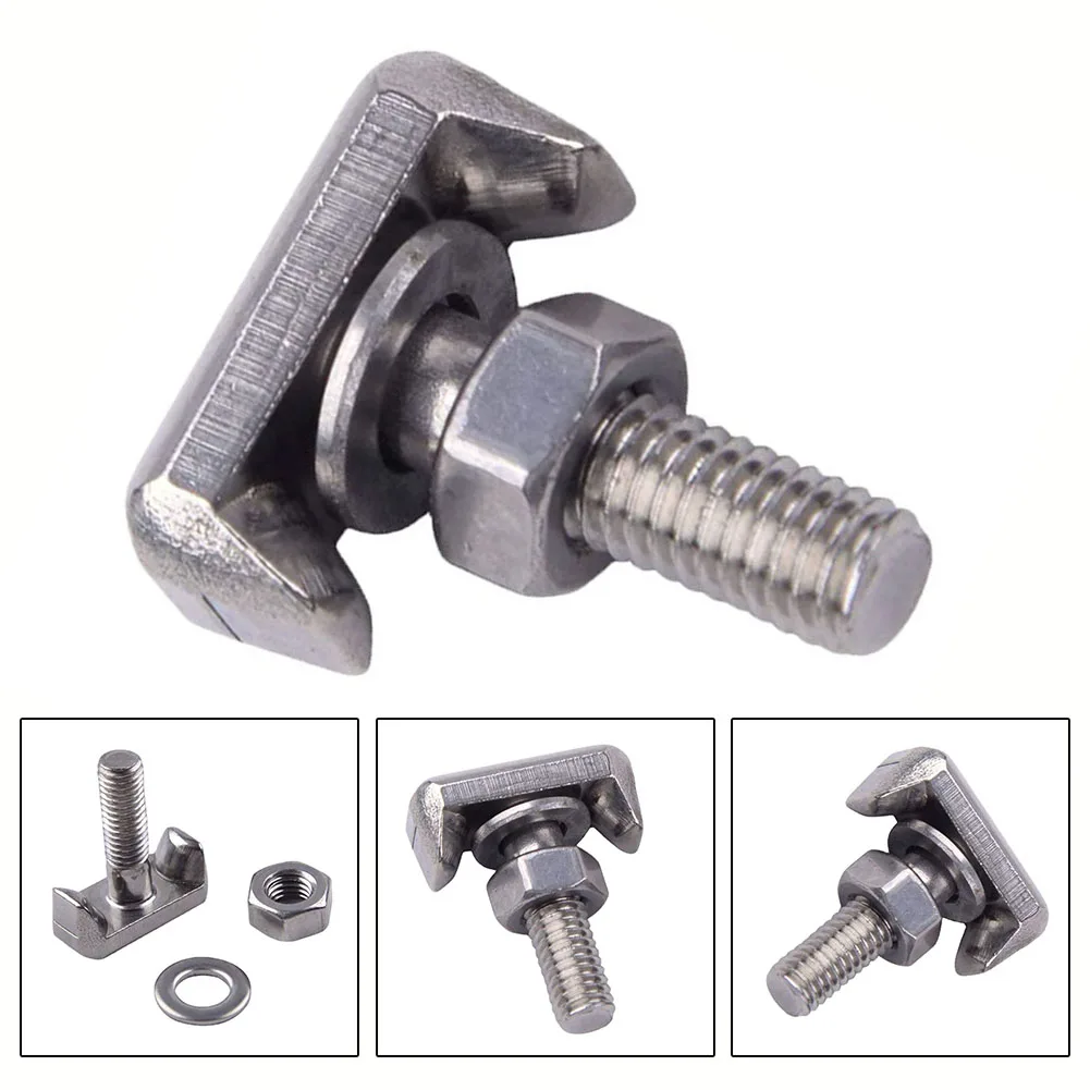 1pc T-Bolt Stainless Steel Battery Terminal Connectors Cable Screw Car Accessories Stainless Steel Silver Hand Tools Parts
1pc T-Bolt Stainless Steel Battery Terminal Connectors Cable Screw Car Accessories Stainless Steel Silver Hand Tools Parts