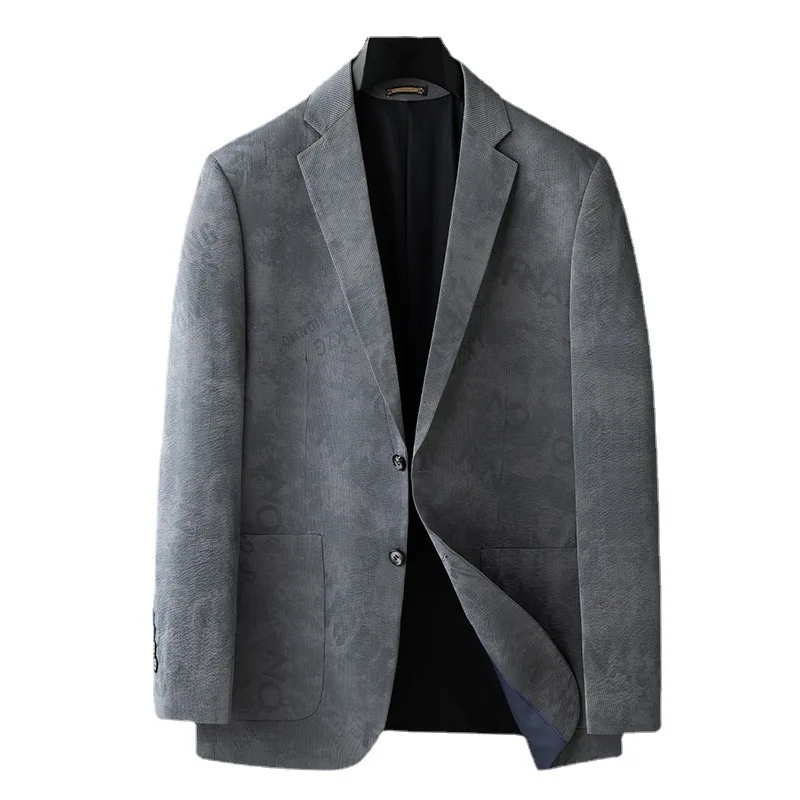 

5984-High -end business leisure suit men's jacket slim small suit four seasons professional suits
