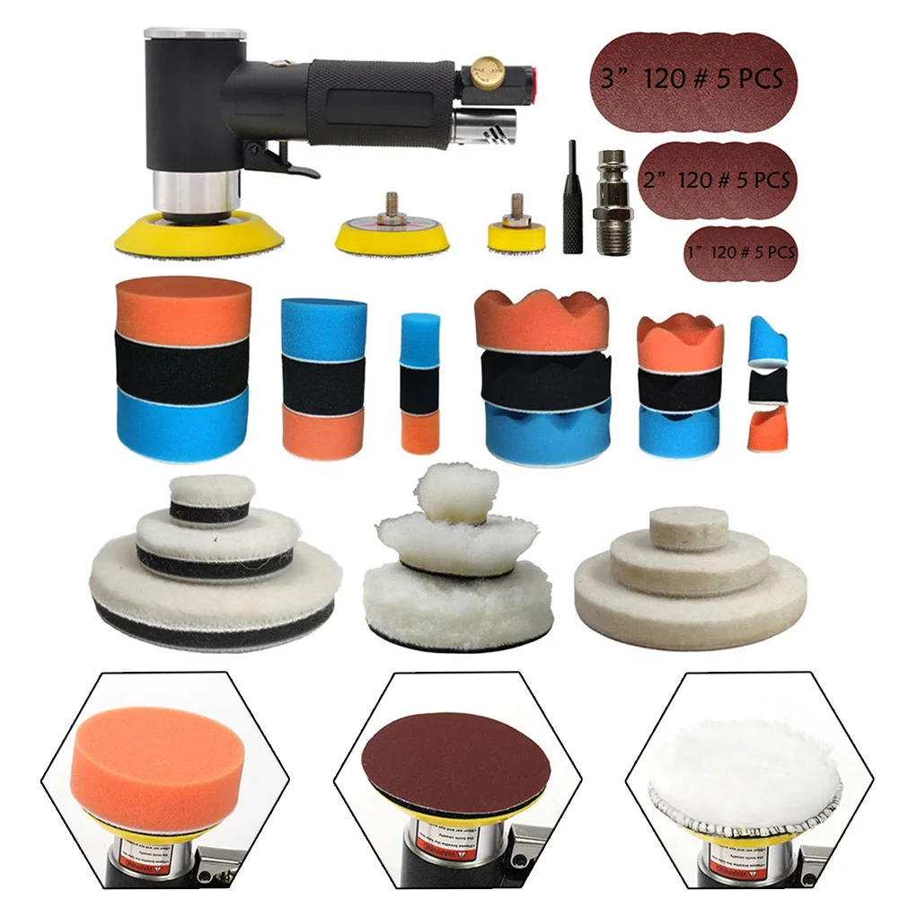 48pcs Pneumatic Sanding Sandpaper Machine Set For Sanding Cleaning Chamfering Sanding Plastic Stone Wood Air Tools Sanders
48pcs Pneumatic Sanding Sandpaper Machine Set For Sanding Cleaning Chamfering Sanding Plastic Stone Wood Air Tools Sanders