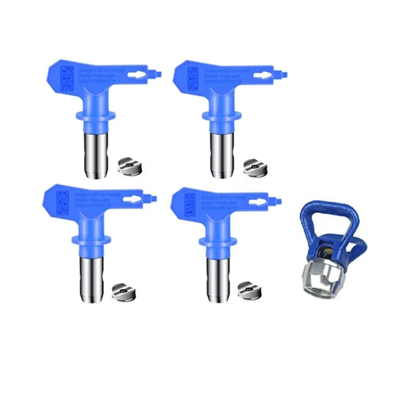Airless Paint Nozzles Set,Reversible Spray Tips Airless Paint Sprayer Nozzle Tips Airless Spraying Machine Parts
Airless Paint Nozzles Set,Reversible Spray Tips Airless Paint Sprayer Nozzle Tips Airless Spraying Machine Parts