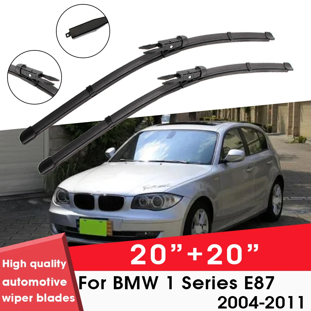 Car Wiper Blade Blades For BMW 1 Series E87 2004-2011 20"+ 20" Windshield Windscreen Clean Naturl Rubber Cars Wipers Accessories
Car Wiper Blade Blades For BMW 1 Series E87 2004-2011 20"+ 20" Windshield Windscreen Clean Naturl Rubber Cars Wipers Accessories