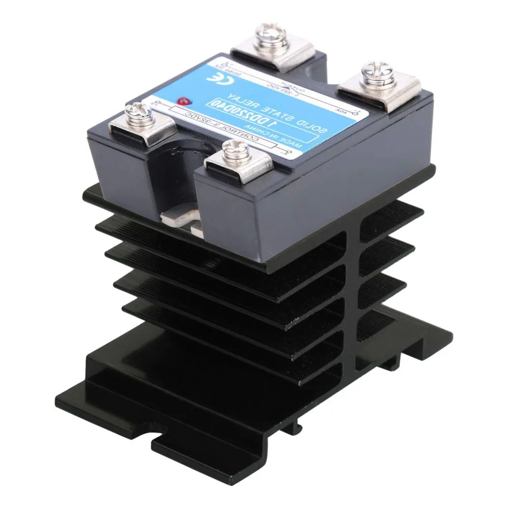 State Relay With Aluminum Radiator With Screw Terminals For Wiring No Soldering Required Power Tools Replacement Accessories
State Relay With Aluminum Radiator With Screw Terminals For Wiring No Soldering Required Power Tools Replacement Accessories