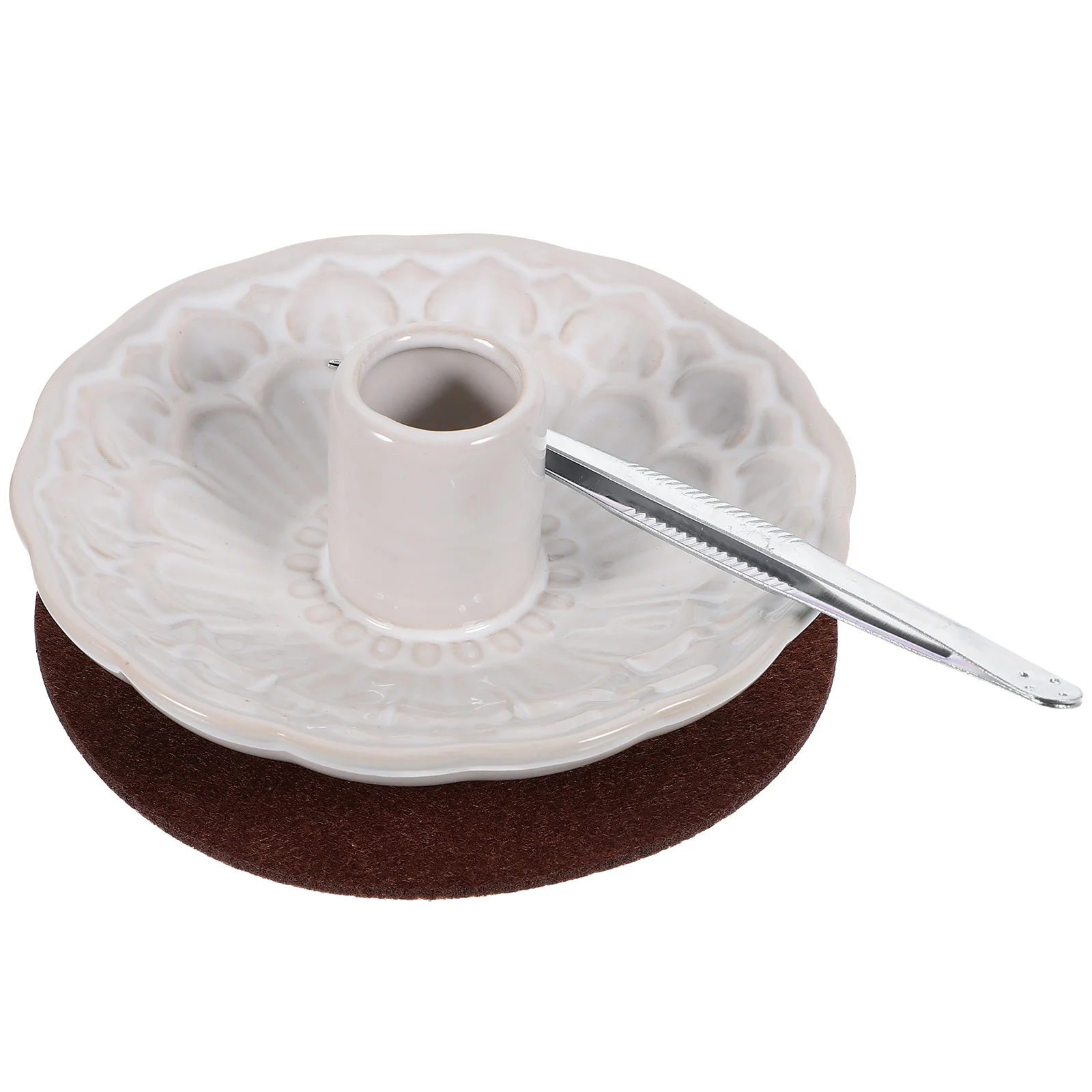 1 Set Purifying Sage Incense Stick Holder Wood Stick Incense Burner Ceramic Holder
1 Set Purifying Sage Incense Stick Holder Wood Stick Incense Burner Ceramic Holder