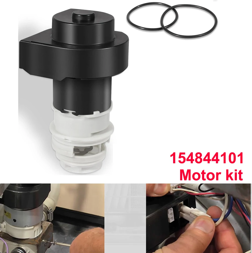 

154844101 Motor Kit/154844101 Dishwasher Circulation Pump Motor with O-rings for Frigidaire Dishwasher, Replace 154483001