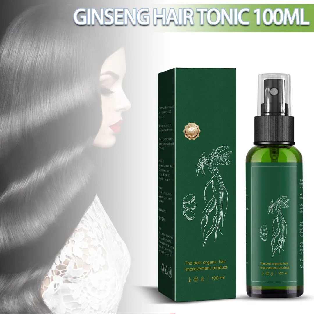 1 Pc 100ml Ginseng Hair Growth Essence Spray Herbal Ginger Fast Growing Anti-Hair Loss Repair Hair Dry Frizzy Health
1 Pc 100ml Ginseng Hair Growth Essence Spray Herbal Ginger Fast Growing Anti-Hair Loss Repair Hair Dry Frizzy Health