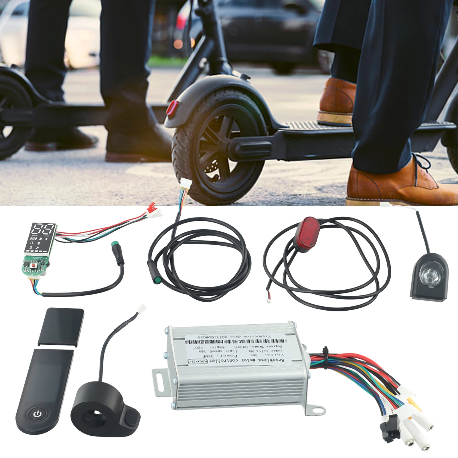 Complete System Replacement For E-Scooters Scooter Controller With Protection Function With Bluetooth Led Display Electric Bike
Complete System Replacement For E-Scooters Scooter Controller With Protection Function With Bluetooth Led Display Electric Bike