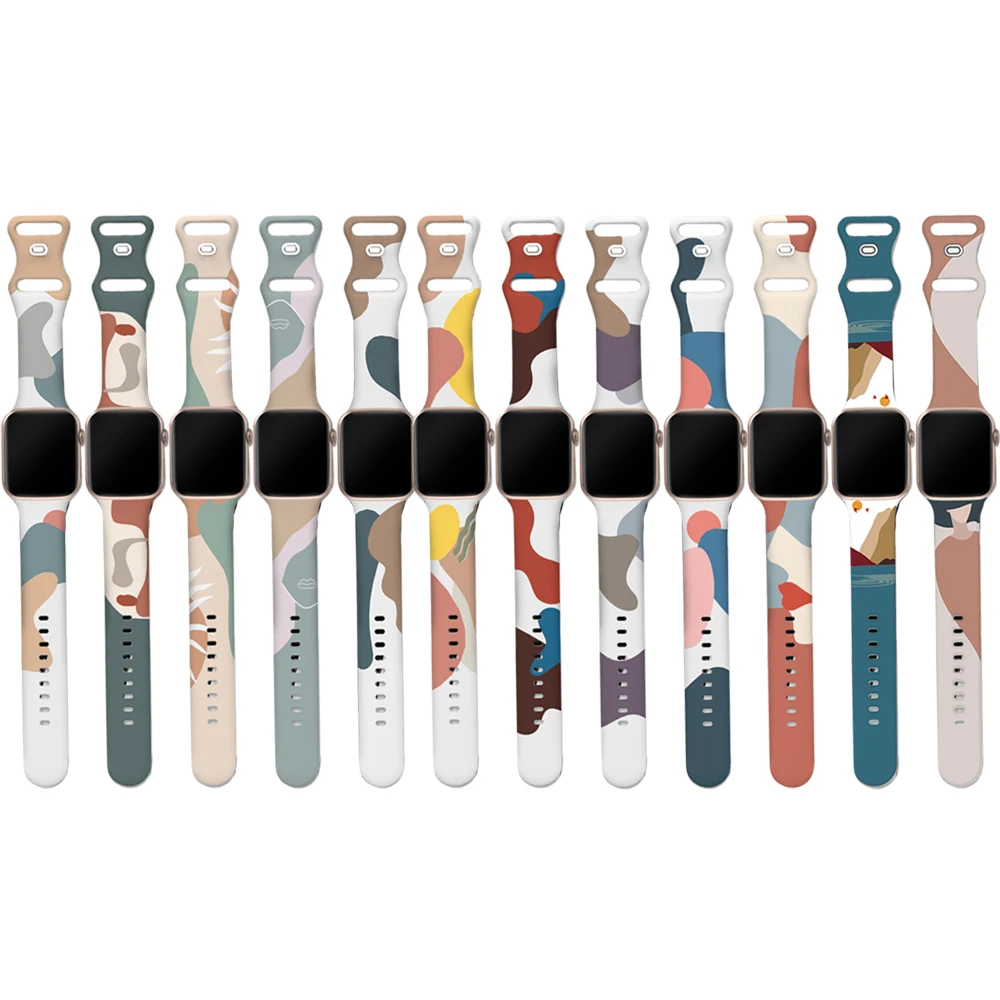 Ремешок силиконовый для Apple watch band 44 мм 42 мм 40 мм 38 мм ultra 49 мм 45 мм, браслет correa для iwatch series 6 5 se 4 3 7 8 45 м 41 мм
Ремешок силиконовый для Apple watch band 44 мм 42 мм 40 мм 38 мм ultra 49 мм 45 мм, браслет correa для iwatch series 6 5 se 4 3 7 8 45 м 41 мм