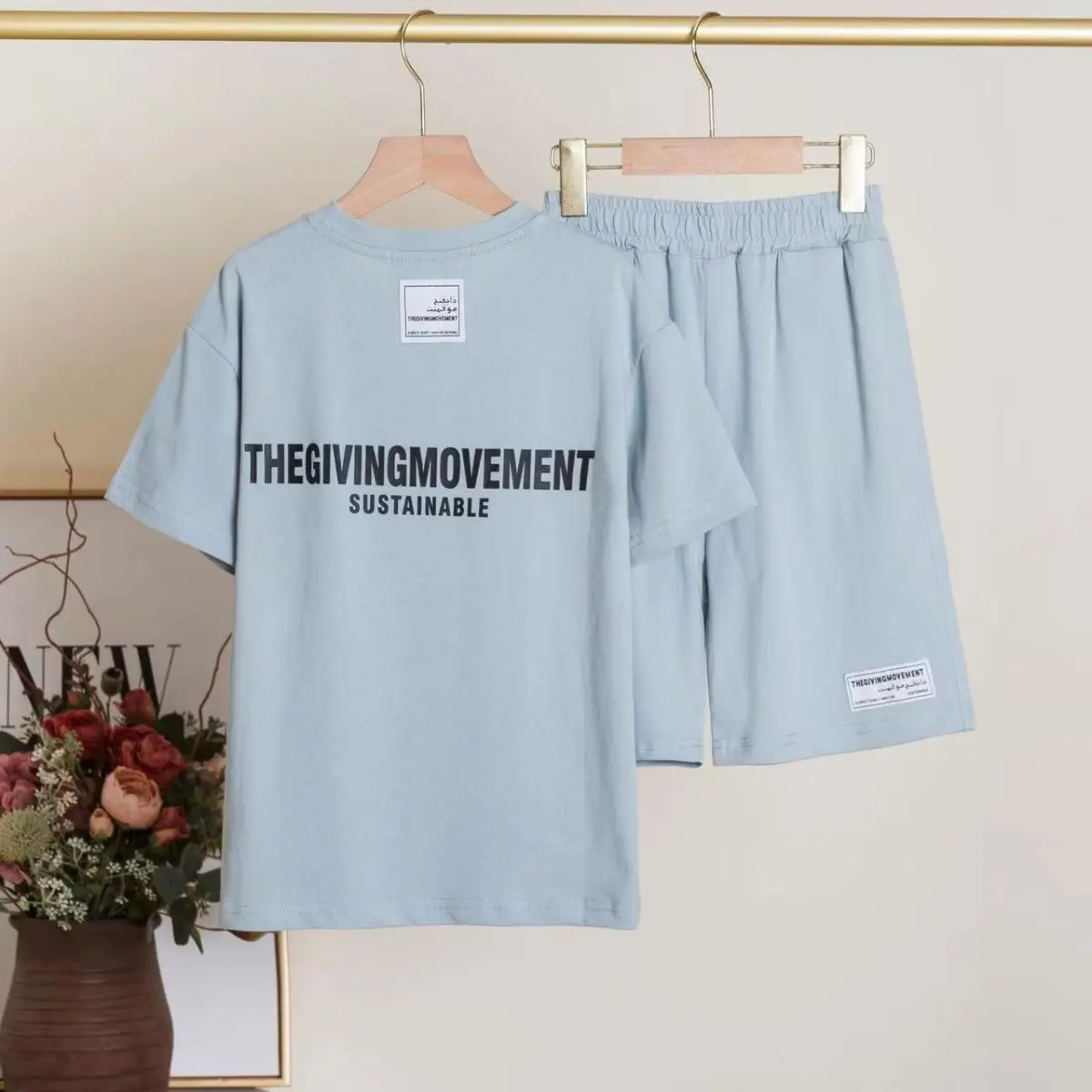 THEGIVINGMOVEMENT Children Oversized T-shirt Boys Loose Sports Shorts Girls Two Piece Set Kids Casual Tees Sweatshorts
THEGIVINGMOVEMENT Children Oversized T-shirt Boys Loose Sports Shorts Girls Two Piece Set Kids Casual Tees Sweatshorts