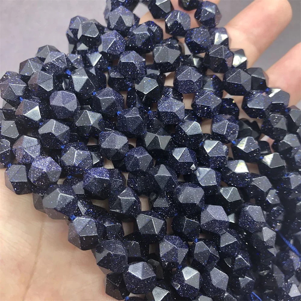 Natural Stone Facets Blue Sand Round Loose Spacer Beads for Jewelry Making DIY Bracelet Earring Accessories 15'' Strand 6/8/10mm
Natural Stone Facets Blue Sand Round Loose Spacer Beads for Jewelry Making DIY Bracelet Earring Accessories 15'' Strand 6/8/10mm