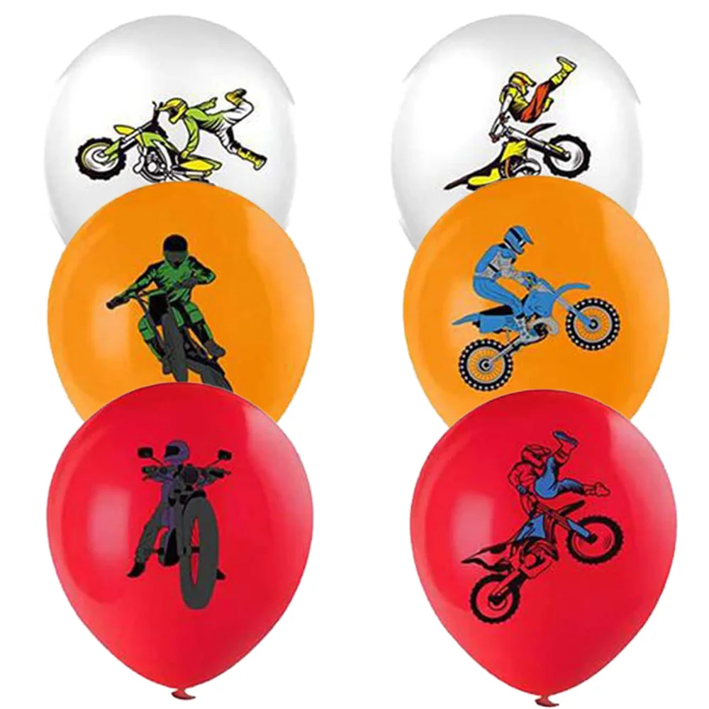 15Pcs/Set Motocross Decoration Dirt Bike Motorcycle Racer Live Latex Balloons Birthday Party Decor Red Orange White
15Pcs/Set Motocross Decoration Dirt Bike Motorcycle Racer Live Latex Balloons Birthday Party Decor Red Orange White