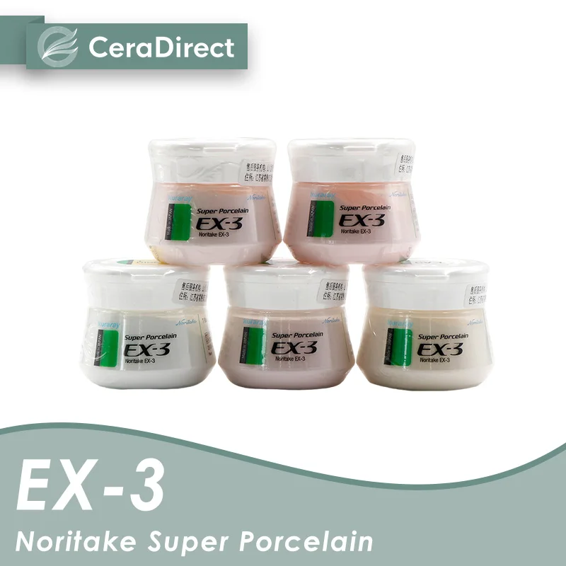 Dental Laboratory Materials Noritake Super Porcelain EX-3 (50g) Porcelain Powder——B
Dental Laboratory Materials Noritake Super Porcelain EX-3 (50g) Porcelain Powder——B