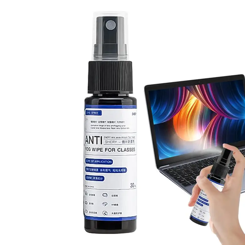 Anti-Fog Lens Spray 30ml Defogger Glass Cleaner Anti-Fog Agent For Clear Sight Long Lasting Defogger Spray For Camera Lenses
Anti-Fog Lens Spray 30ml Defogger Glass Cleaner Anti-Fog Agent For Clear Sight Long Lasting Defogger Spray For Camera Lenses