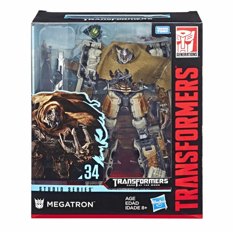 Original Takara Tomy Hasbro Studio Series SS34 Megatron Transformers Tank Car Movie Boy Model Toys Transformers Action Figure
Original Takara Tomy Hasbro Studio Series SS34 Megatron Transformers Tank Car Movie Boy Model Toys Transformers Action Figure