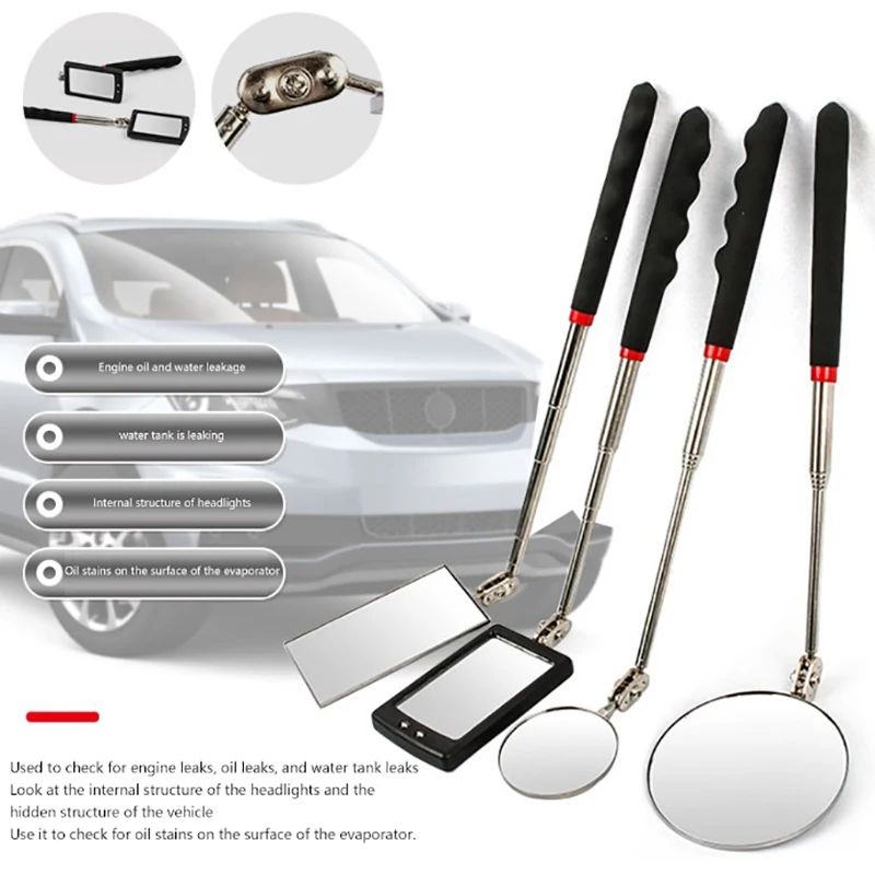 Выдвижное зеркало для осмотра, зеркальные фотовспышки, телескопические инструменты, инструменты для ремонта телескопической ручки, инструменты для расширения
Выдвижное зеркало для осмотра, зеркальные фотовспышки, телескопические инструменты, инструменты для ремонта телескопической ручки, инструменты для расширения