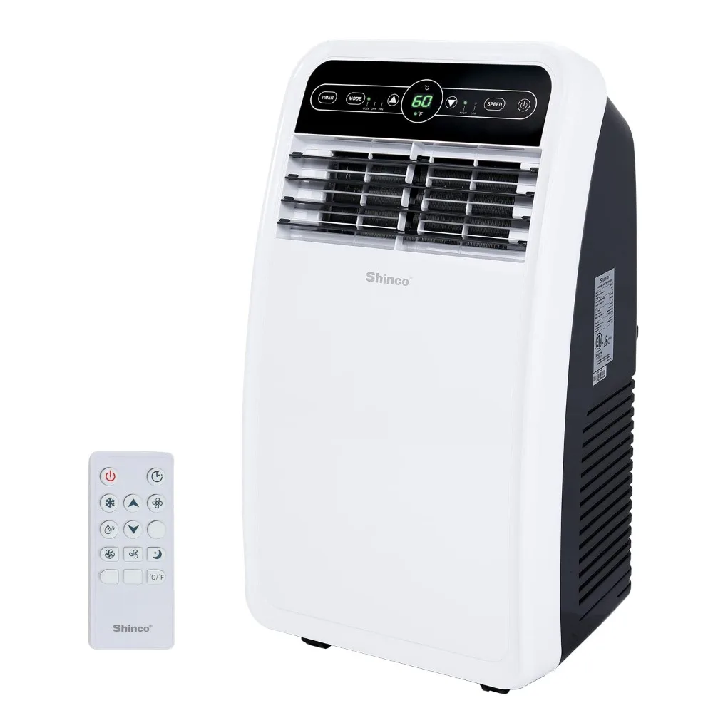 

2024 New 8,000 BTU Portable Air Conditioner, AC Unit with Built-in Cool, Dehumidifier & Fan Modes for Room Up To 200 Sq.ft