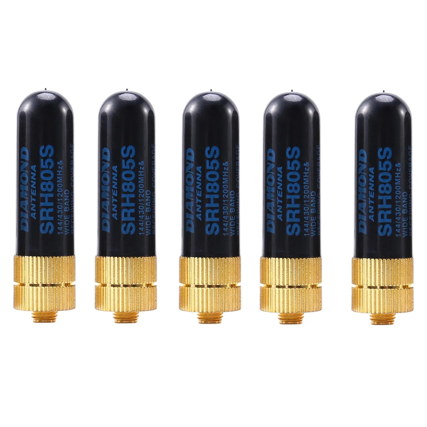5PCS/LOT Dual Band UHF+VHF SRH805S SMA Female Antenna for Baofeng uv-5r BF-888s uv-82 UV-5RA uv-5re TK3107 2107 10W 144/430MHz
5PCS/LOT Dual Band UHF+VHF SRH805S SMA Female Antenna for Baofeng uv-5r BF-888s uv-82 UV-5RA uv-5re TK3107 2107 10W 144/430MHz