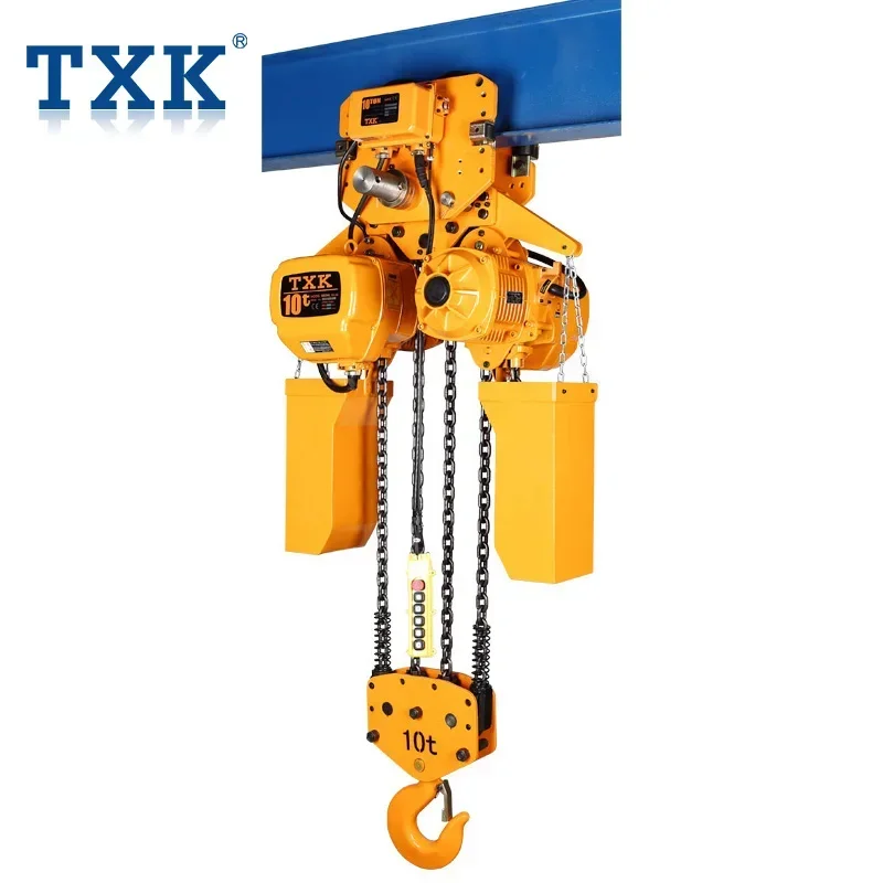 

220/380/400/415/460/525 Volts 10 ton Goods Lifting Electrical Winch with Motorized Trolley