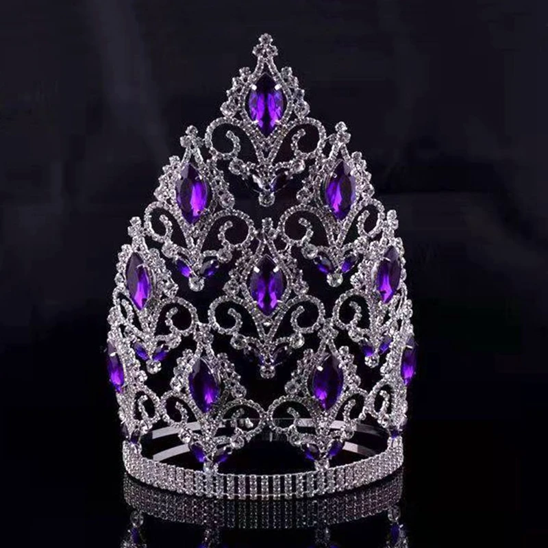 Luxury Hair Accessories Beauty Women Tiras And Crowns Large Tall Rhinestone Party Crown
Luxury Hair Accessories Beauty Women Tiras And Crowns Large Tall Rhinestone Party Crown