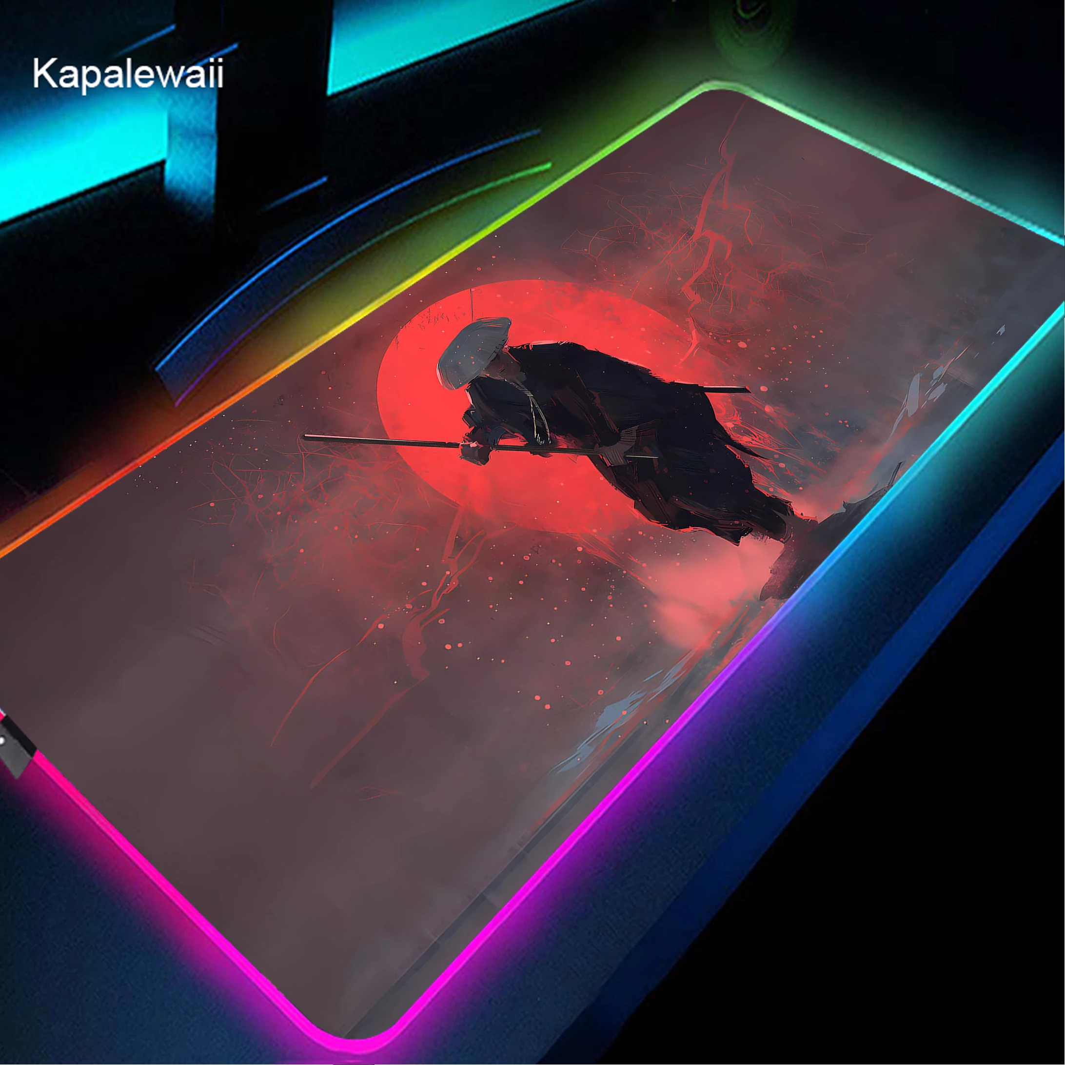 Japanese samurai Mouse Pad RGB Gaming XL 900x400mm Mousepad XXL keyboard pad Non-Slip Office Carpet Laptop Mice Pad with Backlit
Japanese samurai Mouse Pad RGB Gaming XL 900x400mm Mousepad XXL keyboard pad Non-Slip Office Carpet Laptop Mice Pad with Backlit
