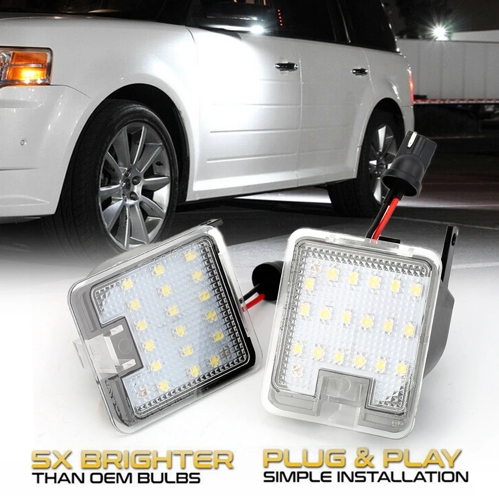 2Pcs for Ford S-Max Kuga Focus C-Max Escape Mondeo Galaxy WA6 LED Side Mirror Puddle Light Under Mirror Light Car-styling
2Pcs for Ford S-Max Kuga Focus C-Max Escape Mondeo Galaxy WA6 LED Side Mirror Puddle Light Under Mirror Light Car-styling