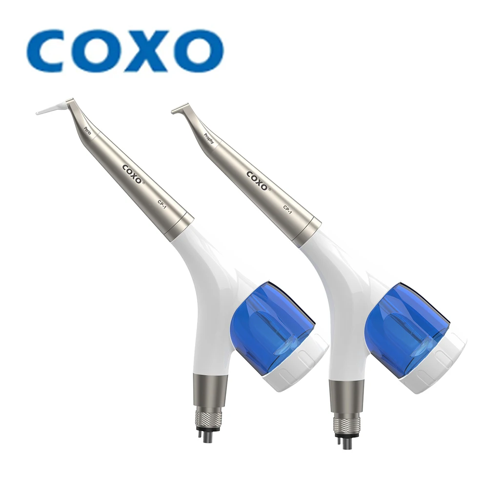 

COXO Dental Air Polisher Dental Abrasive Sandblasting Machine Air Abrasion System with Spray 4 Hole CP-1 Dental Tools