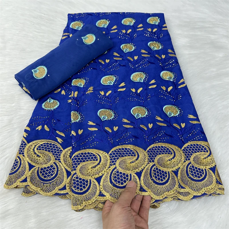 5+2 Yard Dry Lace Fabric 2023 Latest Heavy Beaded Embroidery African 100% Cotton Swiss Voile Popular Dubai Style 9L092304
5+2 Yard Dry Lace Fabric 2023 Latest Heavy Beaded Embroidery African 100% Cotton Swiss Voile Popular Dubai Style 9L092304