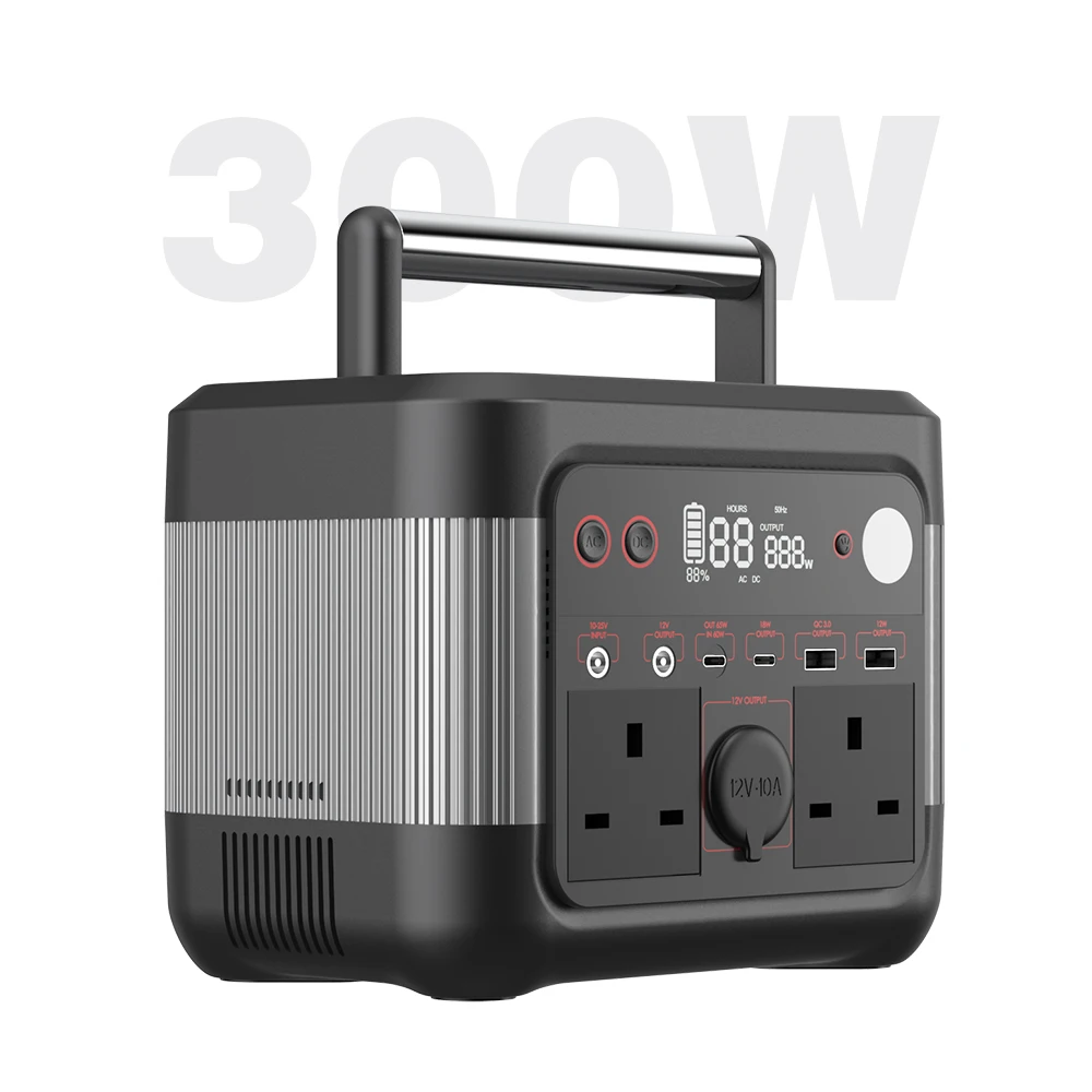 300W New Design Solar Generator 110V/220V Pure Sine Wave Flashlight Portable Power Station
300W New Design Solar Generator 110V/220V Pure Sine Wave Flashlight Portable Power Station