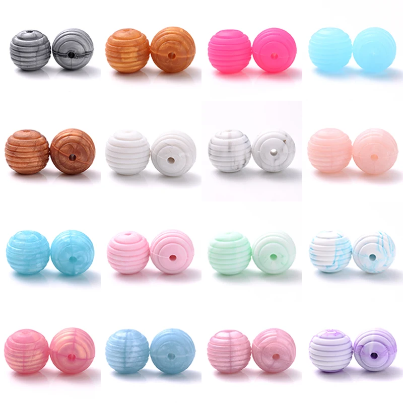 10Pcs 15mm Threaded Silicone Loose Baby Bead for DIY Chewable Colorful Teething Pacifier Chain Bracelet BPA Free Silicone Beads
10Pcs 15mm Threaded Silicone Loose Baby Bead for DIY Chewable Colorful Teething Pacifier Chain Bracelet BPA Free Silicone Beads