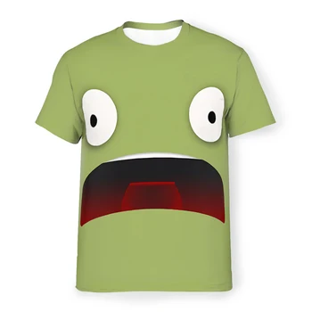 Kerbal Space Programm Polyester 3D-Druck Herren T-Shirt Outdoor-Sport schnell trocknende Kleidung lässig lose T-Shirt Straße T-Shirts