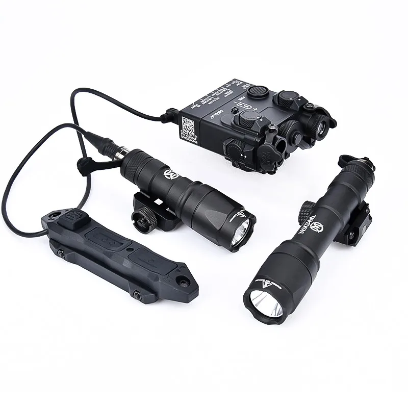 

Wadsn Metal DBAL A2 Laser With Flashlight Tactical M300 Mini Scout Light M600 Flashlight Dual Pressure Dual Switch 2.5 SF PLUG
