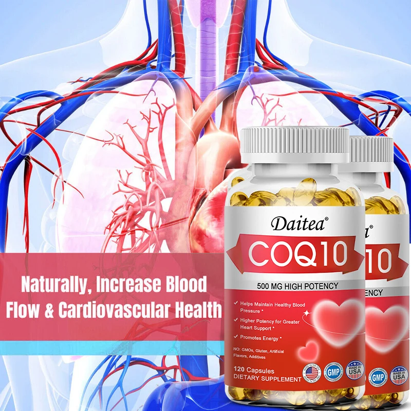 Coenzyme Q10 capsule, 500mg, absorbed, easily soluble in water, immune support, supplement of natural Coenzyme Q10
Coenzyme Q10 capsule, 500mg, absorbed, easily soluble in water, immune support, supplement of natural Coenzyme Q10