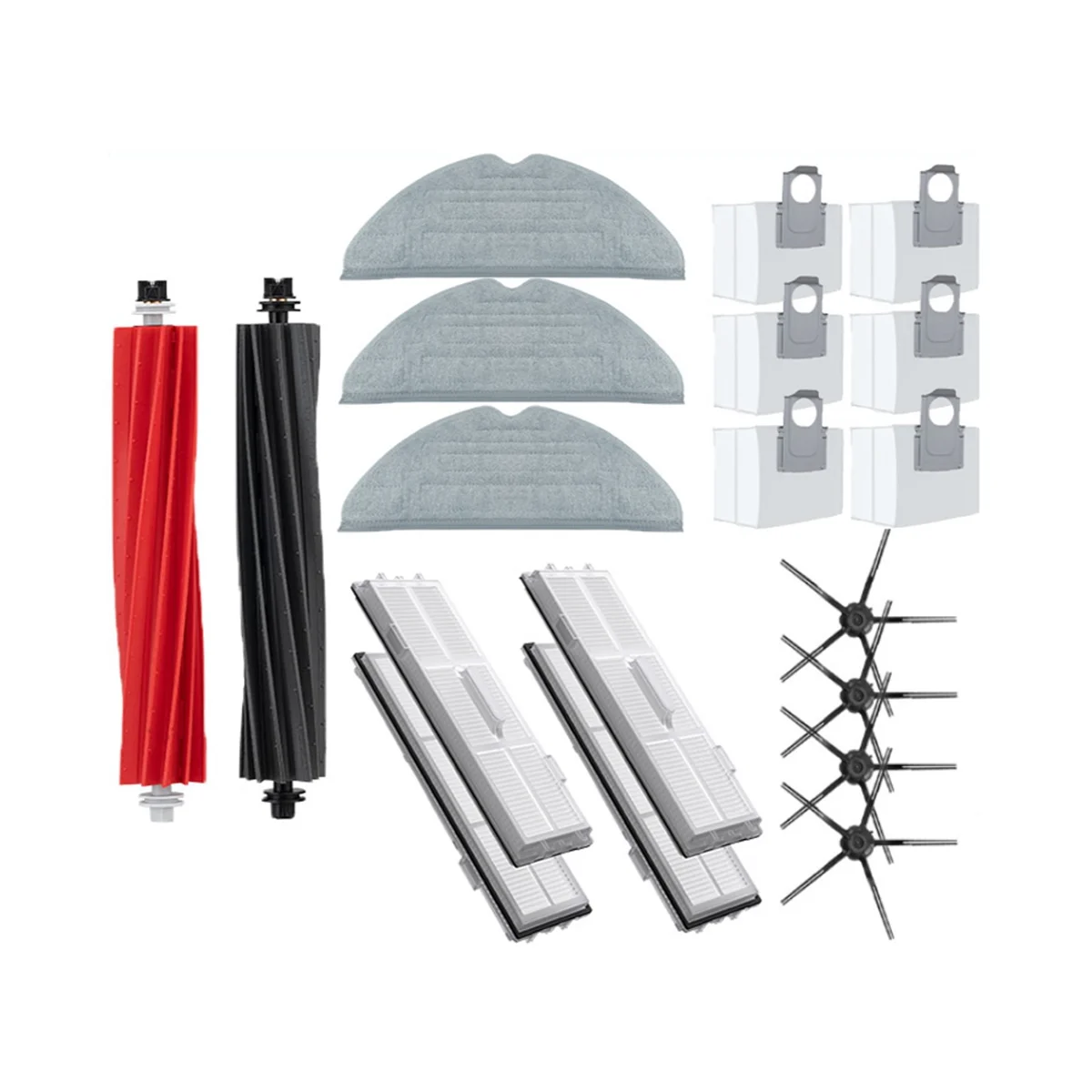 For S8 S8 Pro Ultra S8+Spare Parts DuoRoller Main Side Brushes Mop Cloths HEPA Filters Dust Bags Accessories
For S8 S8 Pro Ultra S8+Spare Parts DuoRoller Main Side Brushes Mop Cloths HEPA Filters Dust Bags Accessories