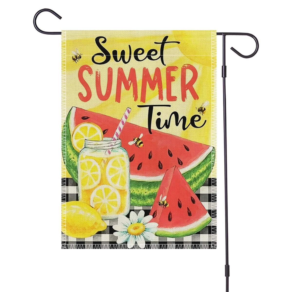 Summer Time Beach Garden Flag Cold Drinks Cocktails Watermelon Ice Cream Passionate Cheerful Outdoor Patio Linen Double Sided F
Summer Time Beach Garden Flag Cold Drinks Cocktails Watermelon Ice Cream Passionate Cheerful Outdoor Patio Linen Double Sided F