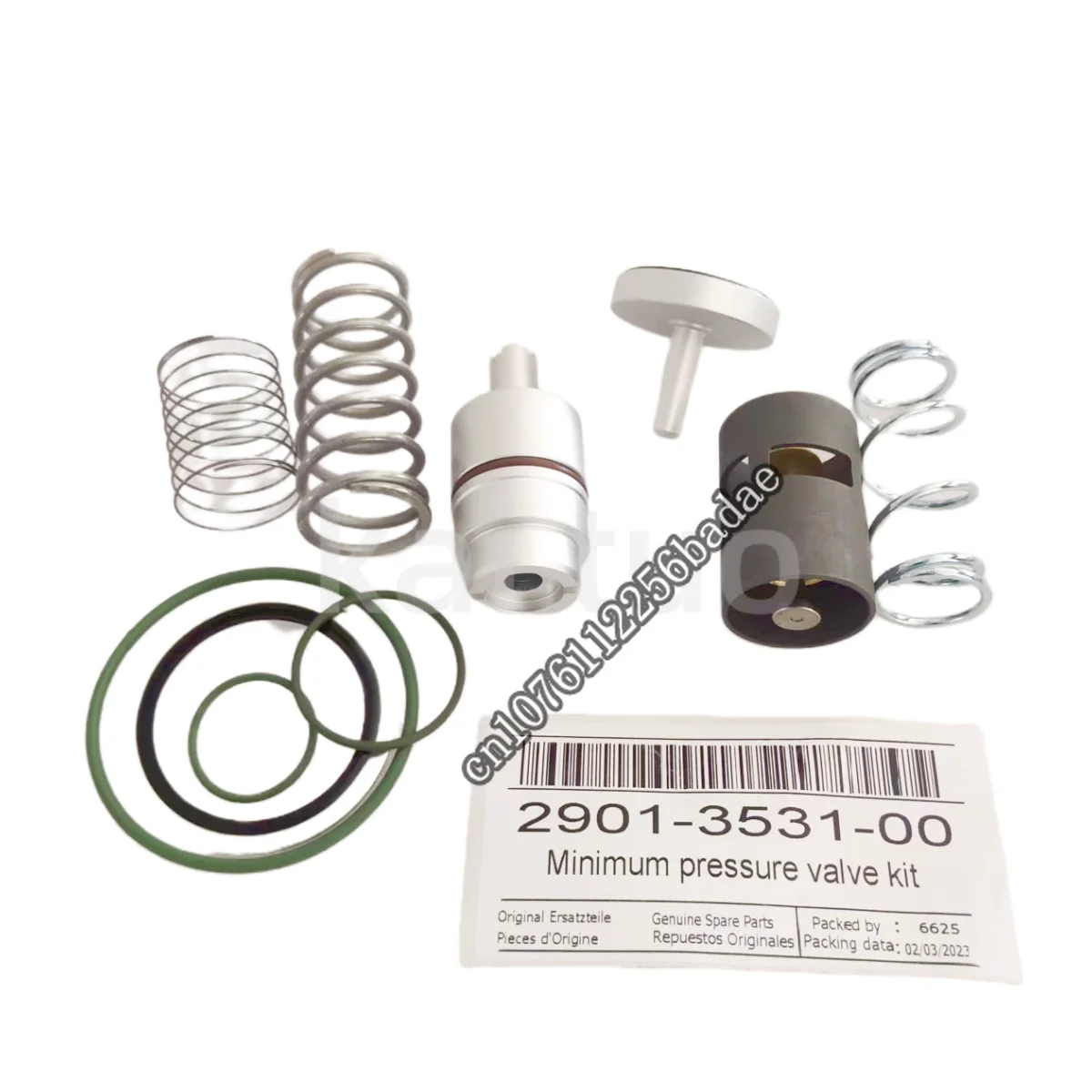 2901353100 MPV Thermostatic Valve Kit Fits Atlas Copco Air Compressor Spare Parts
2901353100 MPV Thermostatic Valve Kit Fits Atlas Copco Air Compressor Spare Parts