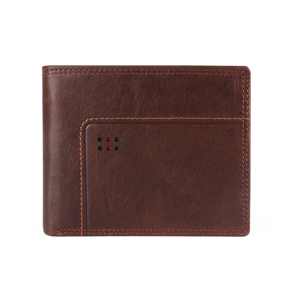 Genuine Leather RFID Men's Wallet With Coin Pocket Credit Card Holder Vintage Leather Short Purse for Money Men Gift
Genuine Leather RFID Men's Wallet With Coin Pocket Credit Card Holder Vintage Leather Short Purse for Money Men Gift