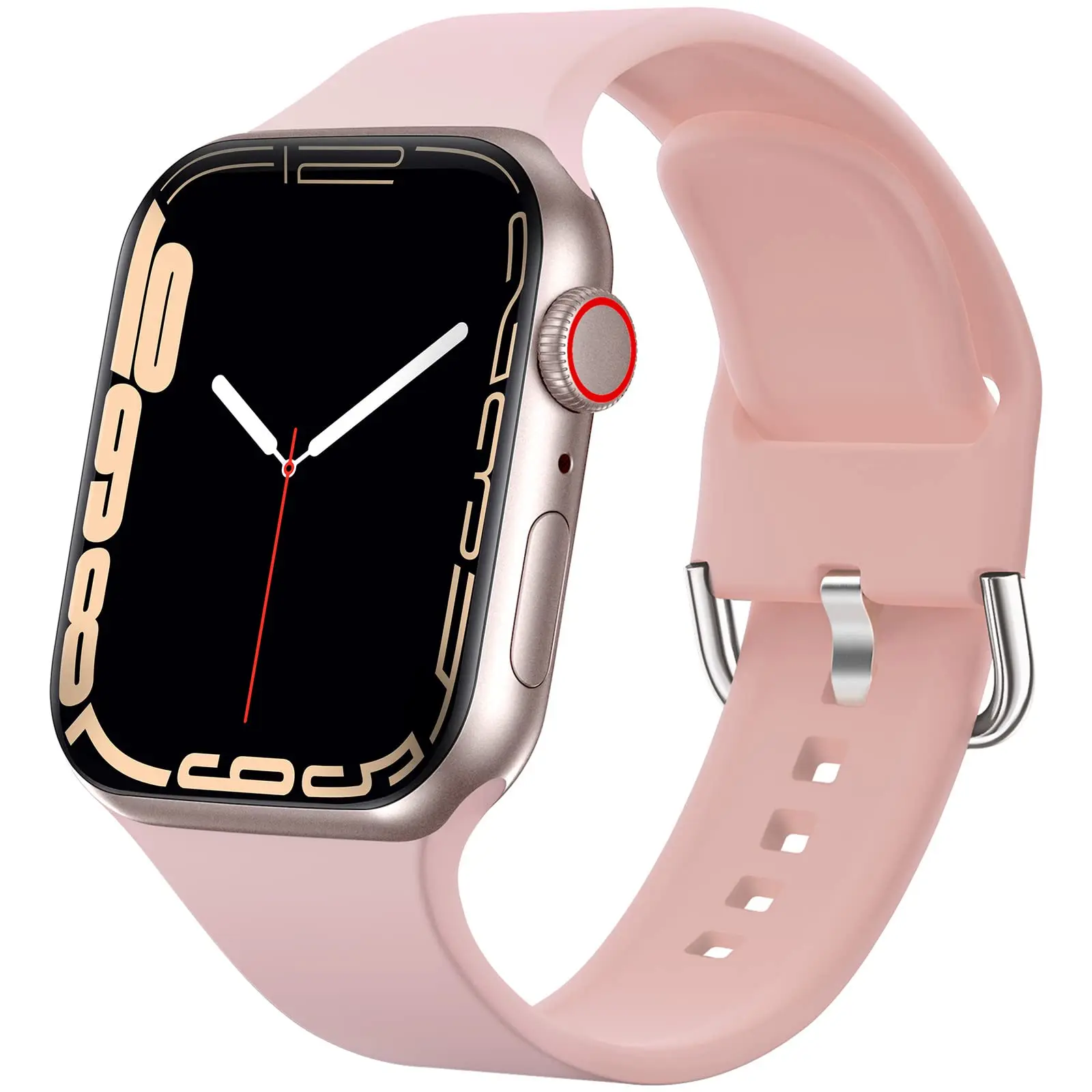 Силиконовый ремешок для Apple Watch band 44 мм 40 мм 45 мм/41 мм 38 мм 42 мм 49 мм, резиновый браслет для умных часов iWatch series 3 se 6 7 8 ultra
Силиконовый ремешок для Apple Watch band 44 мм 40 мм 45 мм/41 мм 38 мм 42 мм 49 мм, резиновый браслет для умных часов iWatch series 3 se 6 7 8 ultra