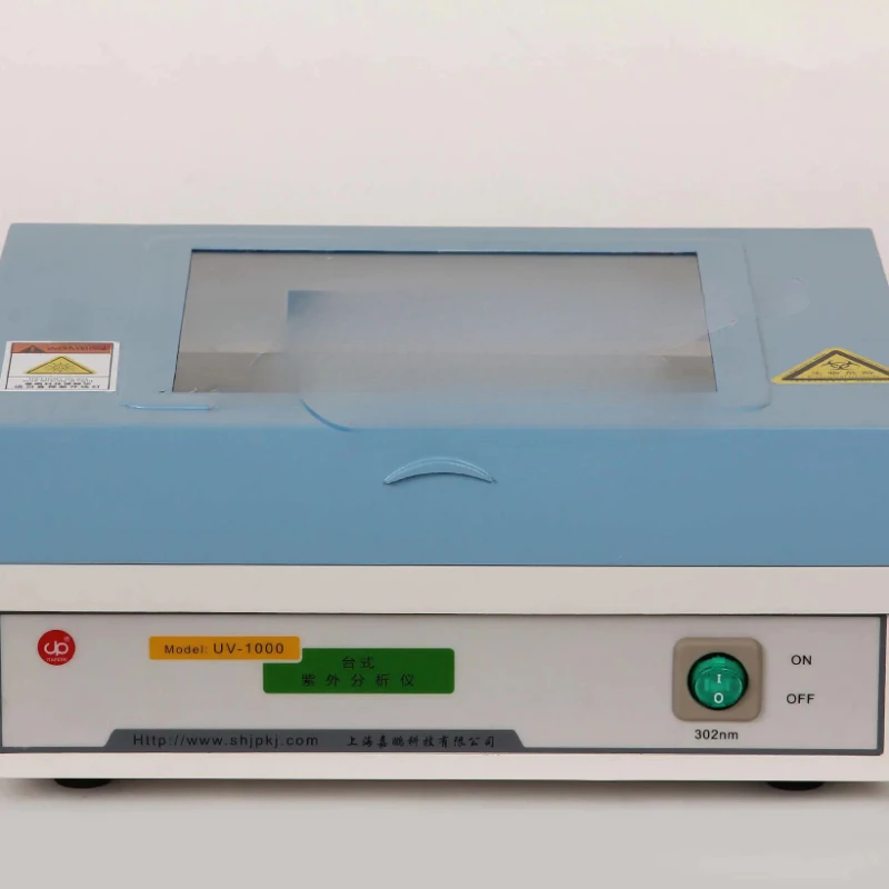 Ultraviolet gel cutting instrument UV-1000 gel imager nucleic acid electrophoresis fluorescence analysis equipment
Ultraviolet gel cutting instrument UV-1000 gel imager nucleic acid electrophoresis fluorescence analysis equipment