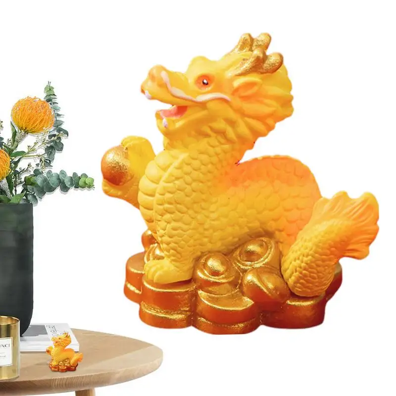 Golden Dragon Chinese Zodiac Figurines Mini Dragon Sculpture Resin Animal Mascot Landscape Ornaments For Home Desktop Decor
Golden Dragon Chinese Zodiac Figurines Mini Dragon Sculpture Resin Animal Mascot Landscape Ornaments For Home Desktop Decor