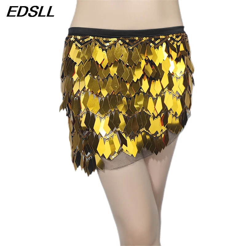 New Pattern Belly Dance Scarf Sequin Sexy Skirt Arabic Halloween Hip Scarf Women Shiny Belly Dance Practice Training Suit Belt
New Pattern Belly Dance Scarf Sequin Sexy Skirt Arabic Halloween Hip Scarf Women Shiny Belly Dance Practice Training Suit Belt
