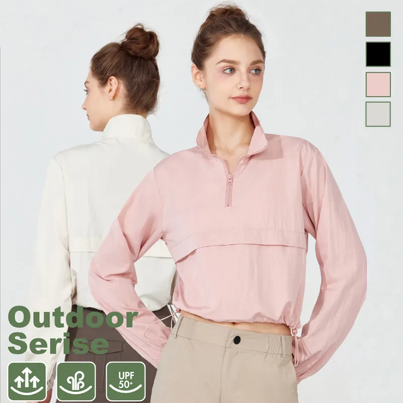 Женская походная куртка, водонепроницаемая быстросохнущая куртка для кемпинга, охоты, йоги, спортзала, солнцезащитные спортивные куртки для улицы, ветровка с защитой от УФ-излучения
Женская походная куртка, водонепроницаемая быстросохнущая куртка для кемпинга, охоты, йоги, спортзала, солнцезащитные спортивные куртки для улицы, ветровка с защитой от УФ-излучения