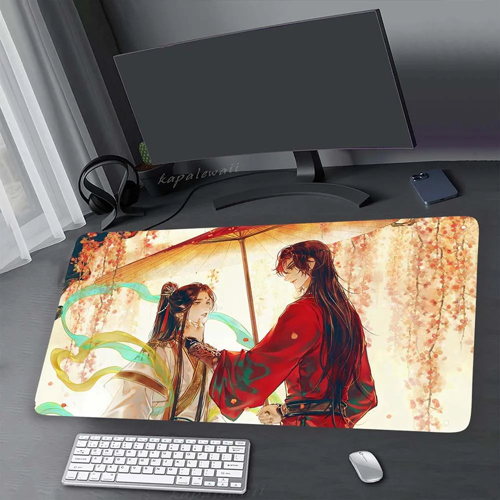 Tian Guan Ci Fu Big Keyboard Mat 1000x500mm Non-slip Mouse Mat Mouse Pad Large Lock Edge Mousepads Gamer Deskmat Gaming Mousepad
Tian Guan Ci Fu Big Keyboard Mat 1000x500mm Non-slip Mouse Mat Mouse Pad Large Lock Edge Mousepads Gamer Deskmat Gaming Mousepad