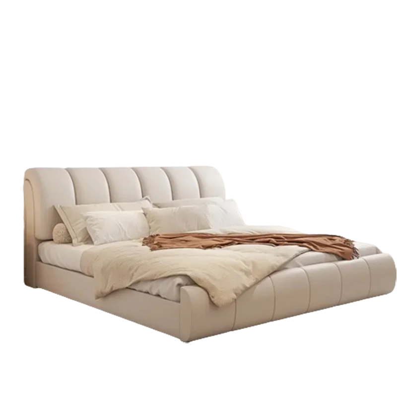 European Headboard Soft King Size Human Bed Double Floor Muebles Para Dormitorio Nordic Furniture
European Headboard Soft King Size Human Bed Double Floor Muebles Para Dormitorio Nordic Furniture