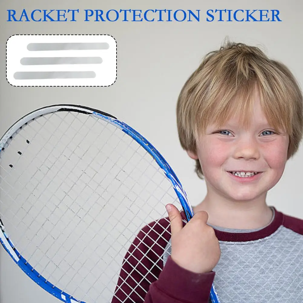 

1 /3 шт., прозрачная лента для защиты головы ракетки для теннисных ракеток