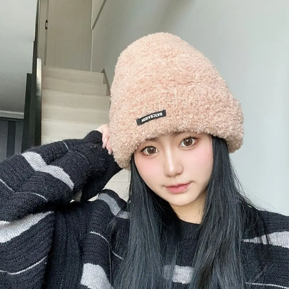 Ear Protection Knitted Hat Casual Winter Warm Solid Color Plush Hat Thickened Bonnet Caps
Ear Protection Knitted Hat Casual Winter Warm Solid Color Plush Hat Thickened Bonnet Caps