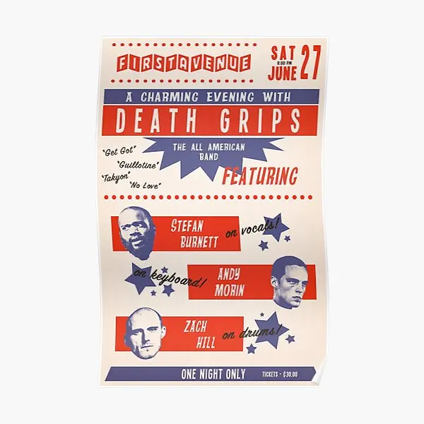 Retro Death Grips Poster Modern Print Mural Painting Decoration Room Vintage Picture Wall Decor Home Funny Art No Frame
Retro Death Grips Poster Modern Print Mural Painting Decoration Room Vintage Picture Wall Decor Home Funny Art No Frame