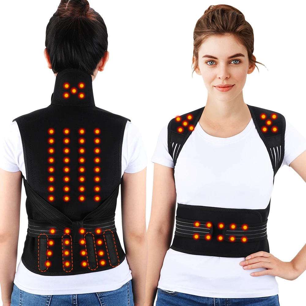 Self-Heating Back Support Belt Vest Magnetic Heated Warming Waist Brace Shoulder Pads Posture Corrector Pain Relief Universal
Self-Heating Back Support Belt Vest Magnetic Heated Warming Waist Brace Shoulder Pads Posture Corrector Pain Relief Universal