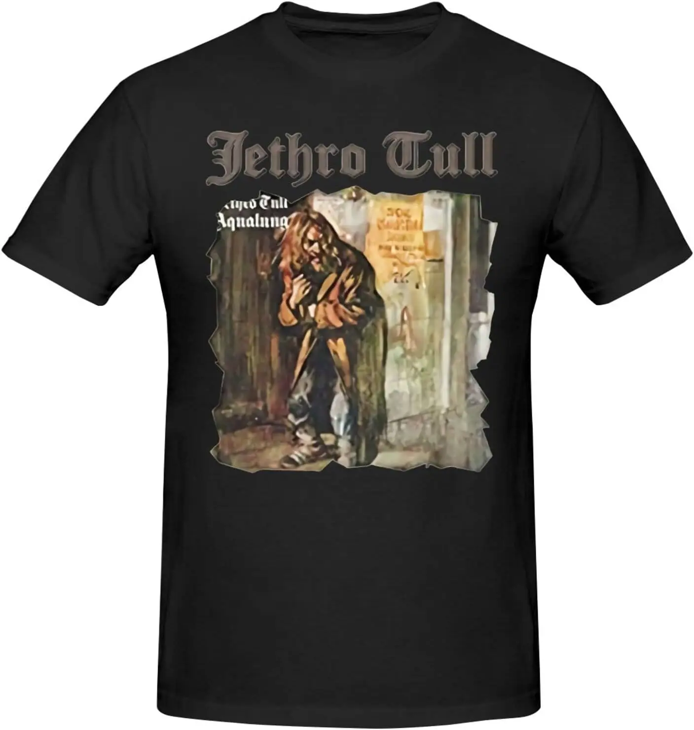 Jethro Music Tull T-Shirt Crew Neck Short Sleeve Shirt Classic Fashion Basic Casual Top Black
Jethro Music Tull T-Shirt Crew Neck Short Sleeve Shirt Classic Fashion Basic Casual Top Black
