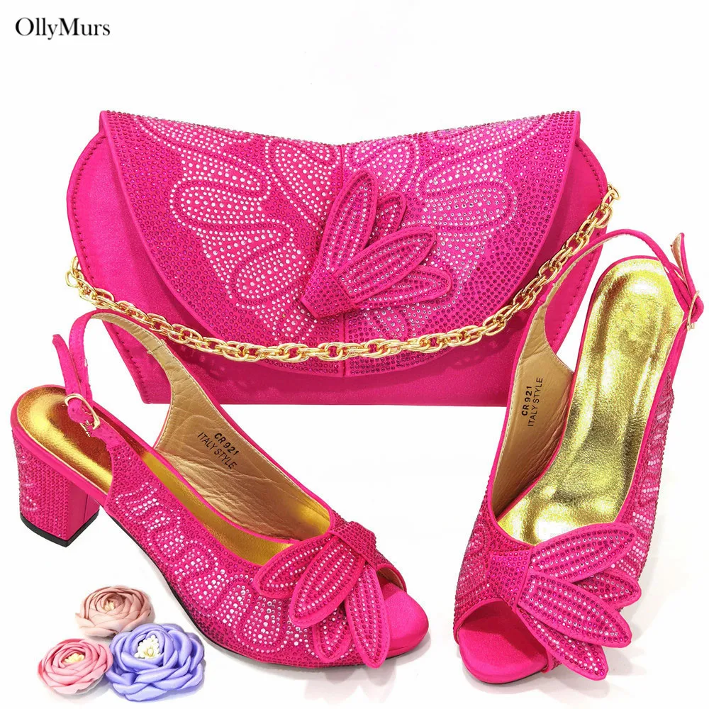 Italian Design Rhinestone Women Sandal Shoes And Matching Bag Set Summer Style Pumps Shoes And Purse Set For Party 
Italian Design Rhinestone Women Sandal Shoes And Matching Bag Set Summer Style Pumps Shoes And Purse Set For Party