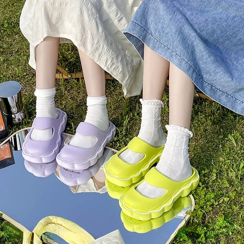 Qidan Shoes Factory Mary Jane Slippers Female Summer Cute Student Ins Girl Thick Bottom Mute Outdoor Slippers
Qidan Shoes Factory Mary Jane Slippers Female Summer Cute Student Ins Girl Thick Bottom Mute Outdoor Slippers